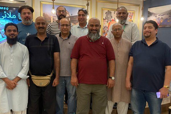 Pakistani Hajj Mission Media Team Arrives in Jeddah, Welcomed by Local Pakistani Journalists