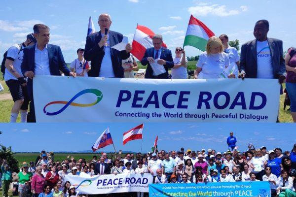 UPF Organized Austria-Hungary-Slovakia "Peace Road" Ceremony