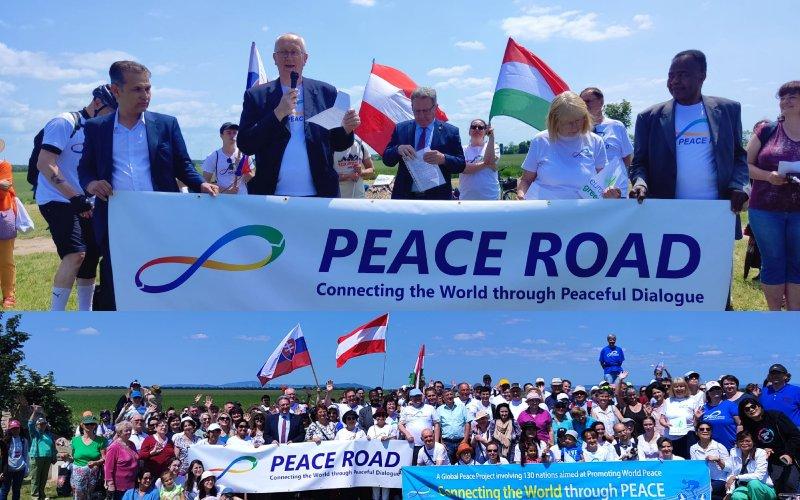 UPF Organized Austria-Hungary-Slovakia "Peace Road" Ceremony